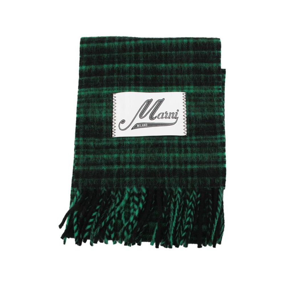 Marni Green Scarves Men